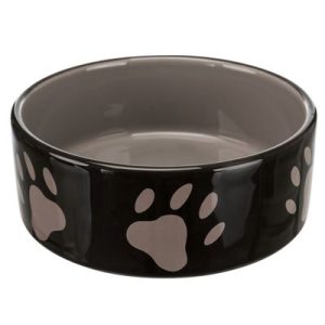Ceramic Bowl with Paw Prints